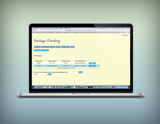 Package Tracker
